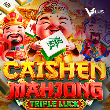 Vplus : Caishen Mahjong: Triple Luck - STONEBET88